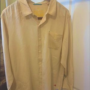 Mens XL Tommy Bahama Sea Breezer Linen Shirt